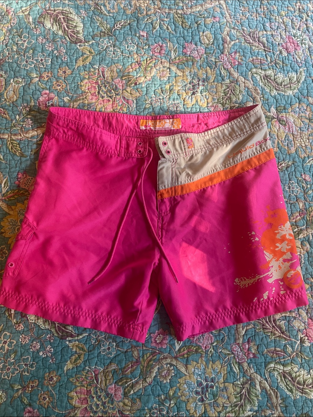 Liquid Boardwear Y2k Women's board swim shorts